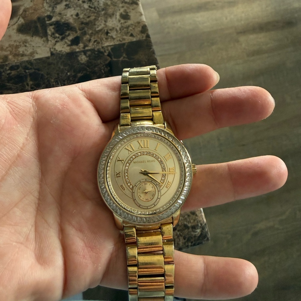 Gold Michael Kors Watch
